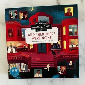 World of Agatha Christie: and Then There Were None 1,000 Piece Jigsaw Puzzle